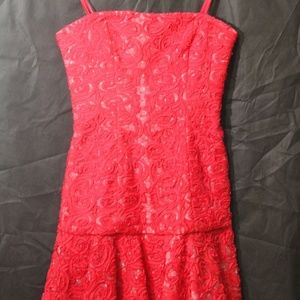 BCBG Rosette Dress